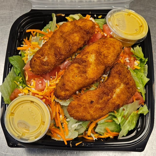 Crispy Chicken Salad.