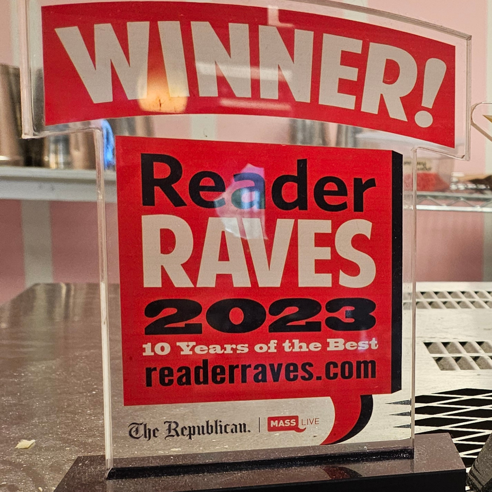 A "Reader Raves 2023 Winner" award, celebrating 10 years of being the best.