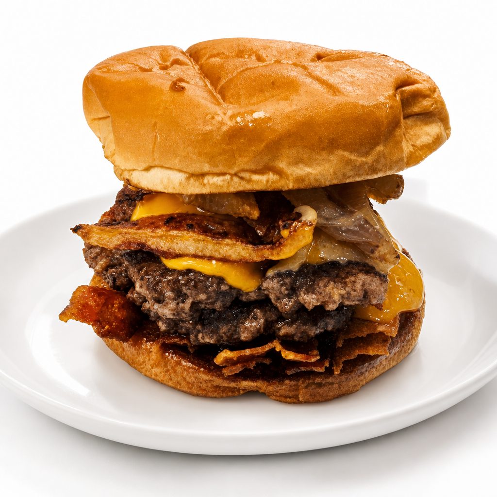 Double Bacon Smash w/FF.