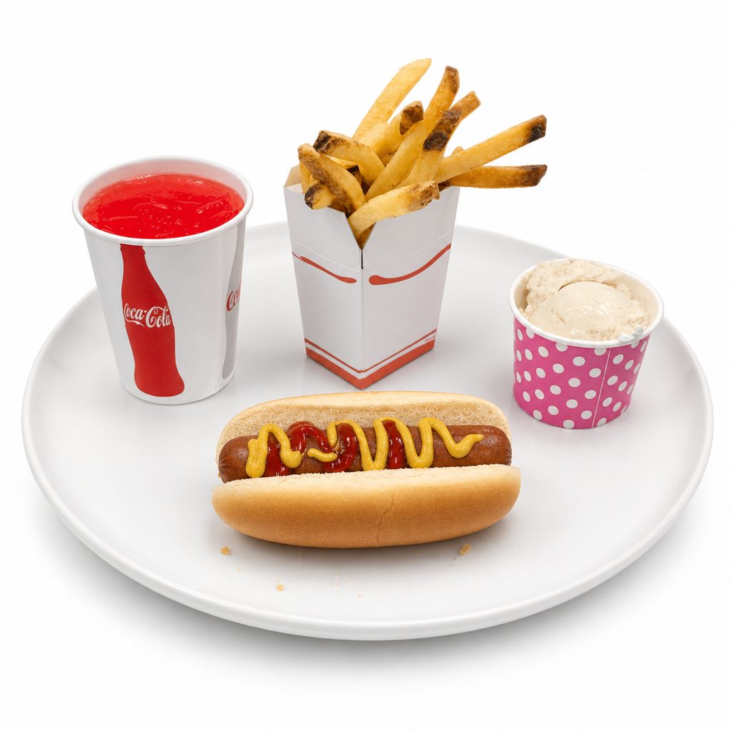 Kids Hot Dog.