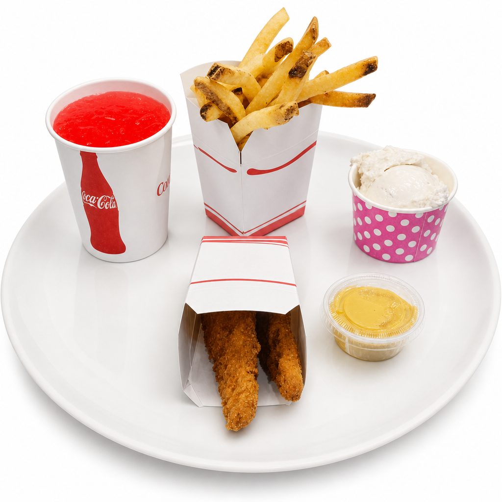 Kids Chicken Tenders (2pc).