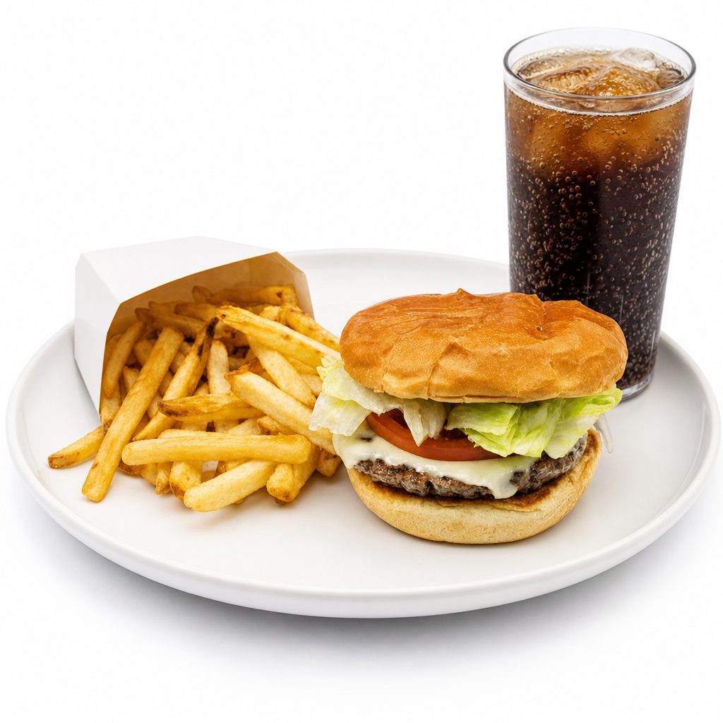 Hamburger Meal Deal.