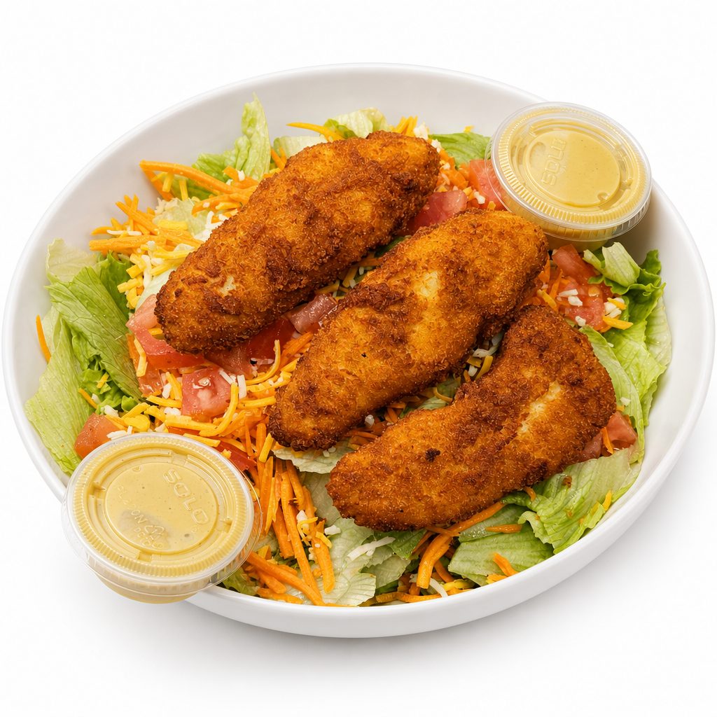 Crispy Chicken Salad.
