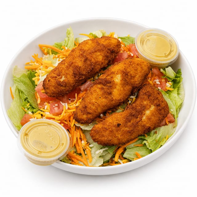 Crispy Chicken Salad.