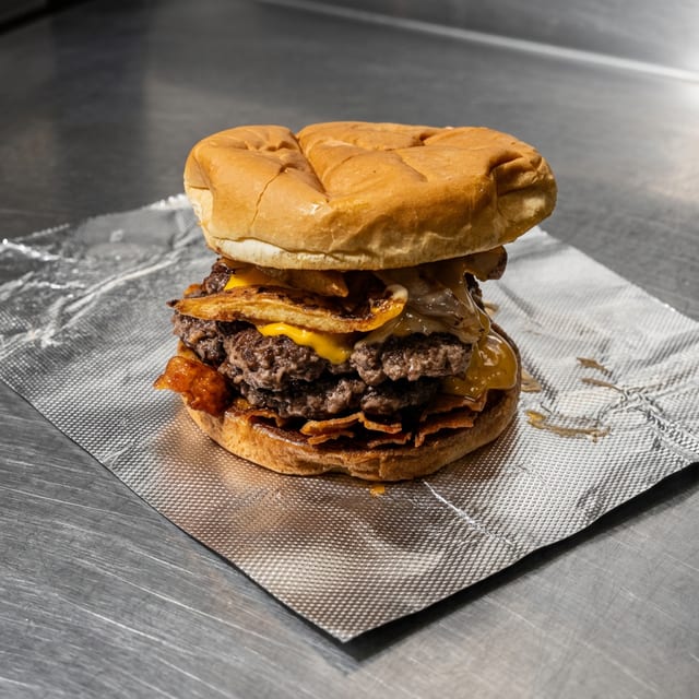 Double Bacon Smash w/FF.