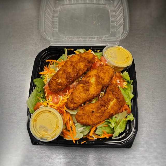 Crispy Chicken Salad.