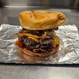 Double Bacon Smash w/FF  (Copy)